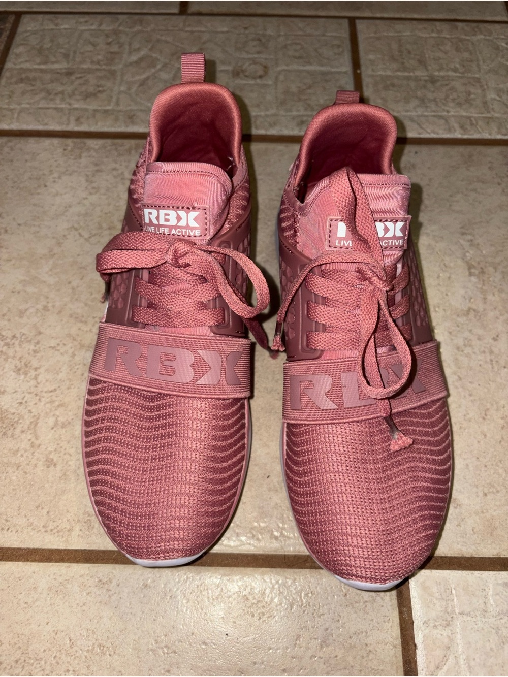 RBX Women's Dusty Rose Athletic Sneakers